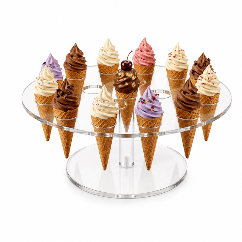 16-HOLE HOLDER FOR ICE CREAM CONES