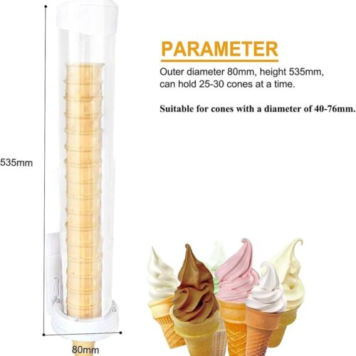 ICE CREAM CONE DISPENSER MAGNET