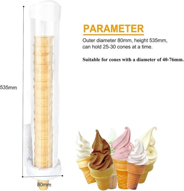 ICE CREAM CONE DISPENSER MAGNET