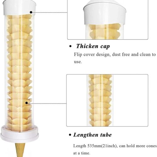 ICE CREAM CONE DISPENSER MAGNET