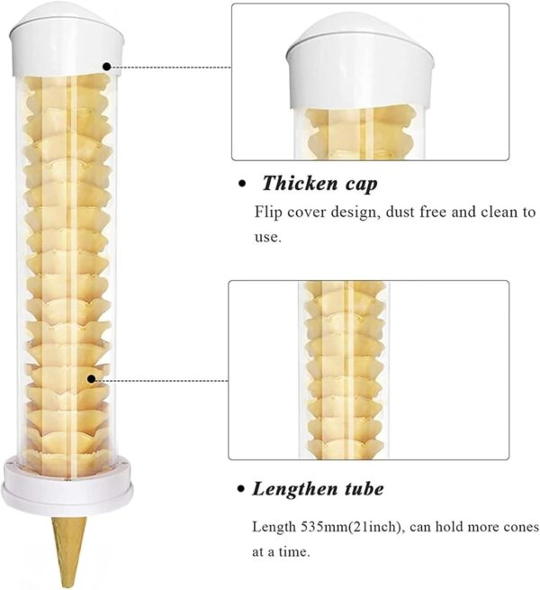 ICE CREAM CONE DISPENSER MAGNET