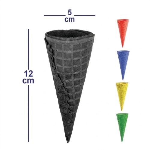 Waffle Cone Ice Cream ( Flat Medium)