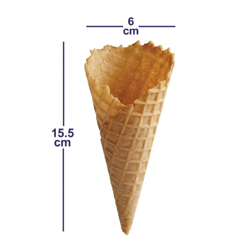 Waffle Cone Ice Cream (Large)