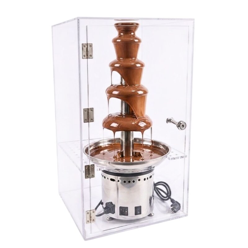 ACRYLIC BOXFOR CHOCOLATE FOUNTAIN MACHINE (6 Liers)
