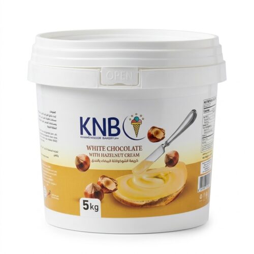 WHITE CHOCOLATE WITH HAZELNUT CREAM