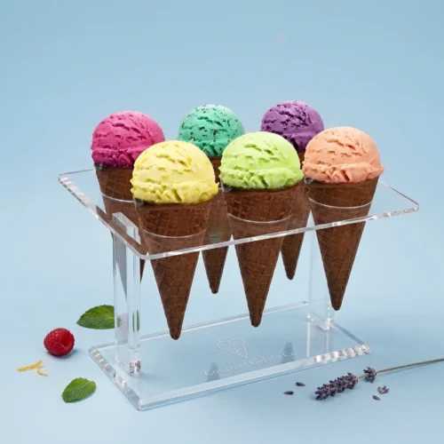 6-HOLE HOLDER FOR ICE CREAM CONES (1PCS)