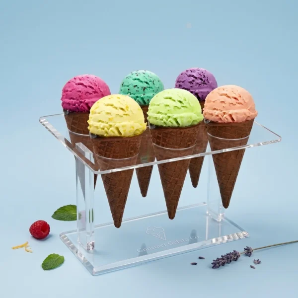 6-HOLE HOLDER FOR ICE CREAM CONES (1PCS)