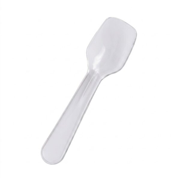 PLASTIC ICE CREAM SPOON